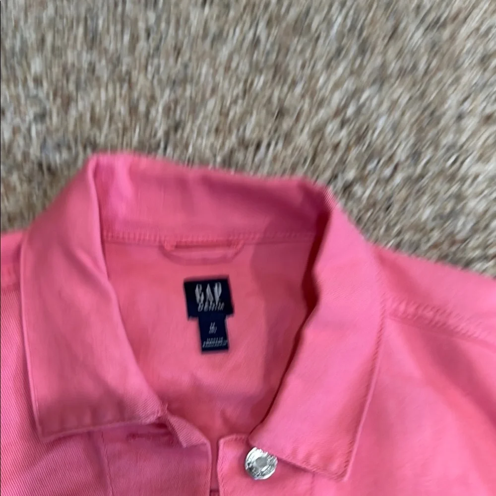 GAP Kids Pink Denim Jacket- M